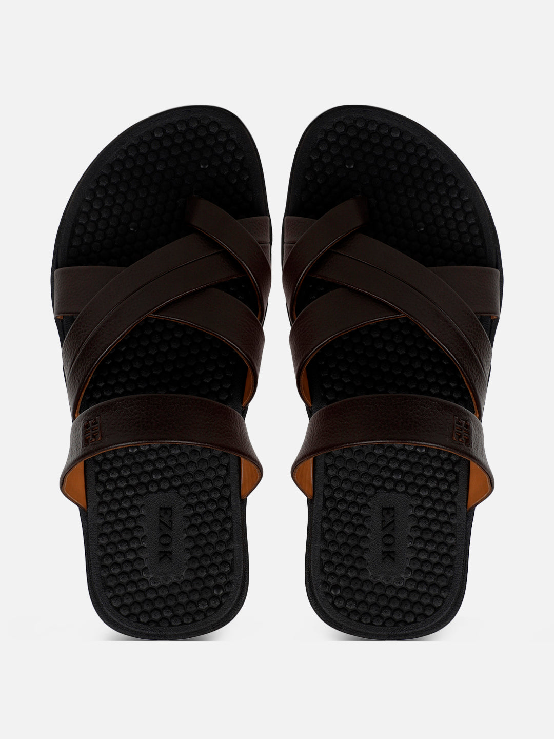 Leather Brown sandal for men
