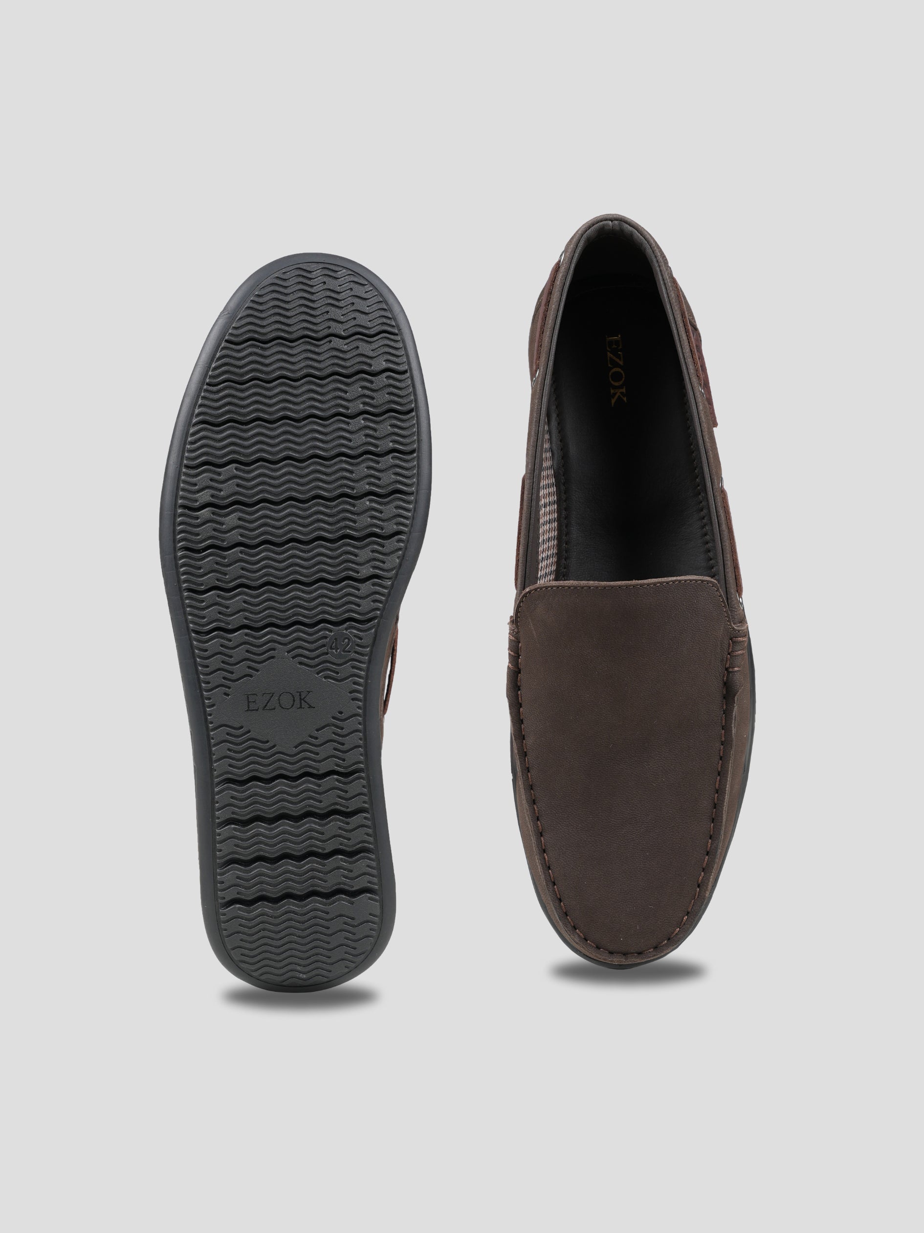 Ezok Leather Casual Shoes For Men