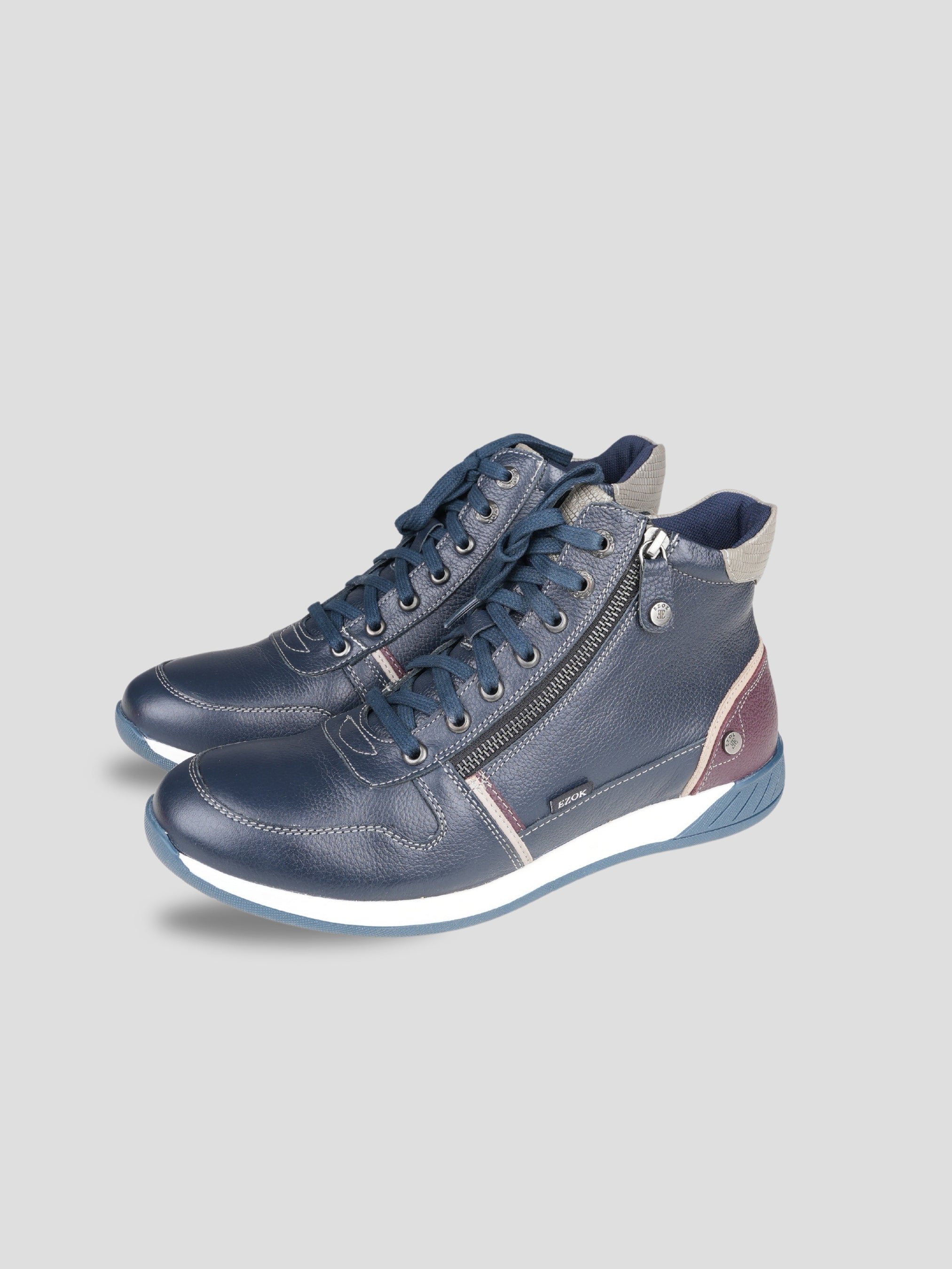 Ezok Leather Casual Shoes For Men
