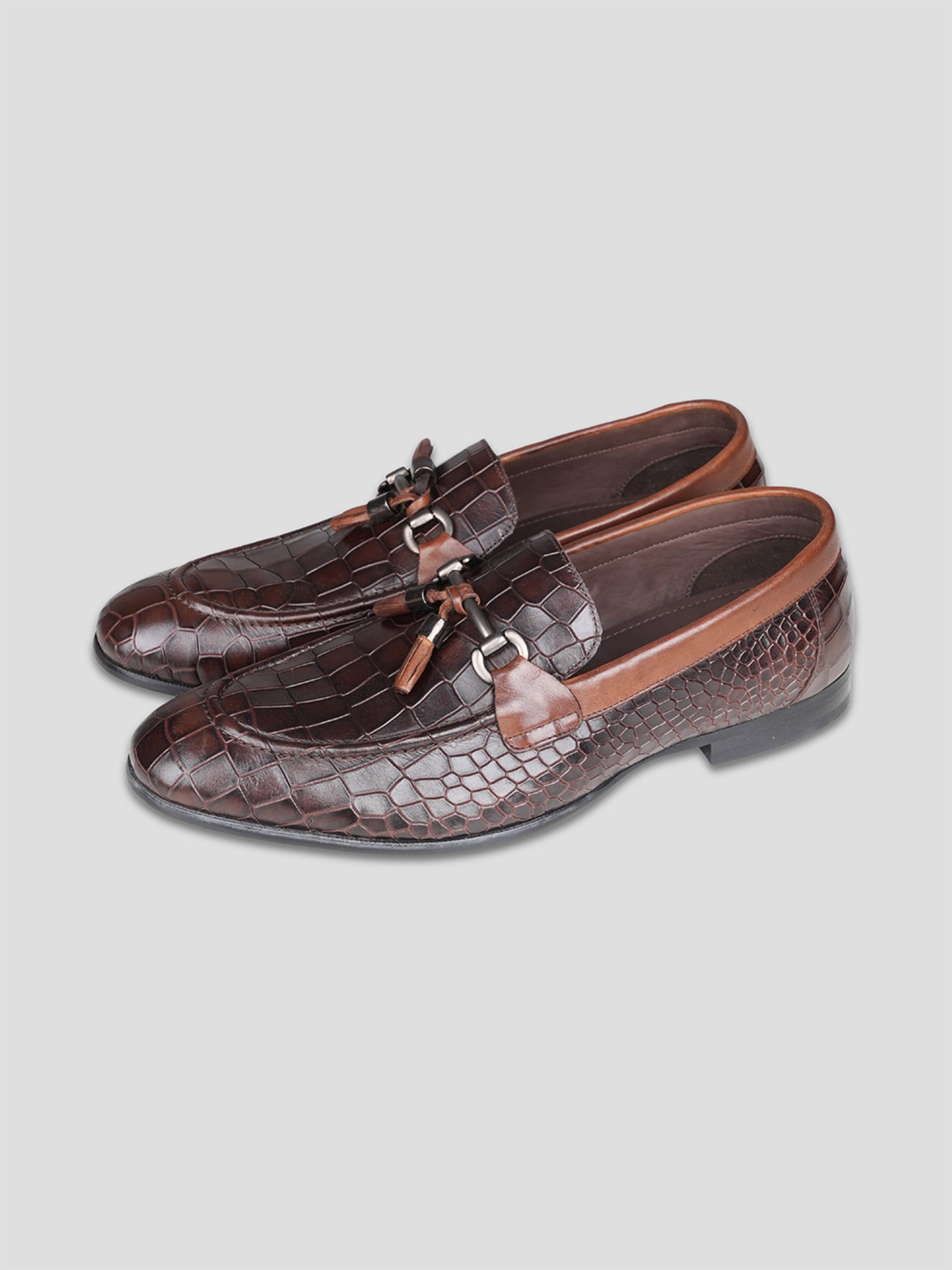 Ezok Leather Casual Shoes For Men