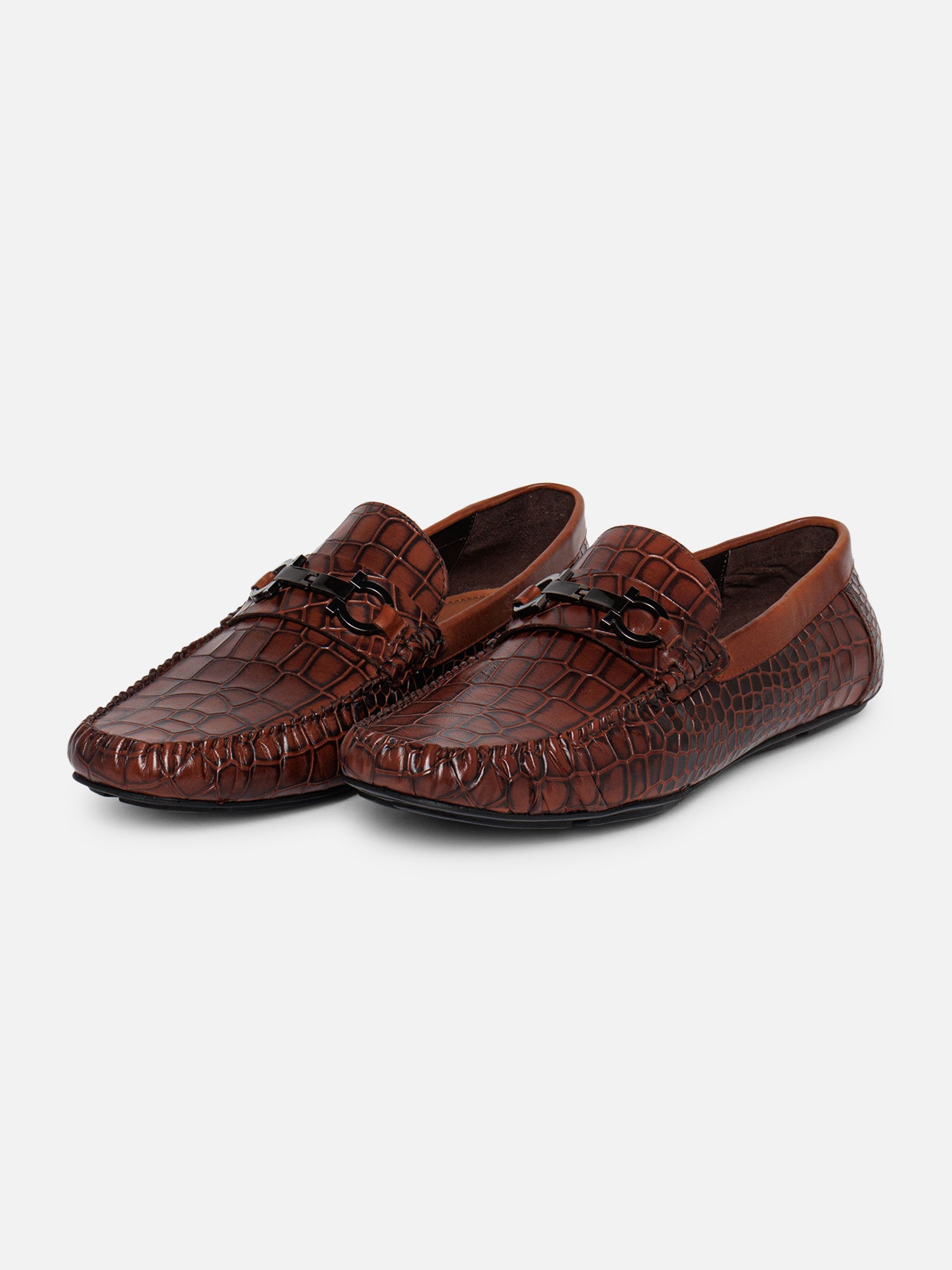Ezok Leather Loafer Shoes For Men