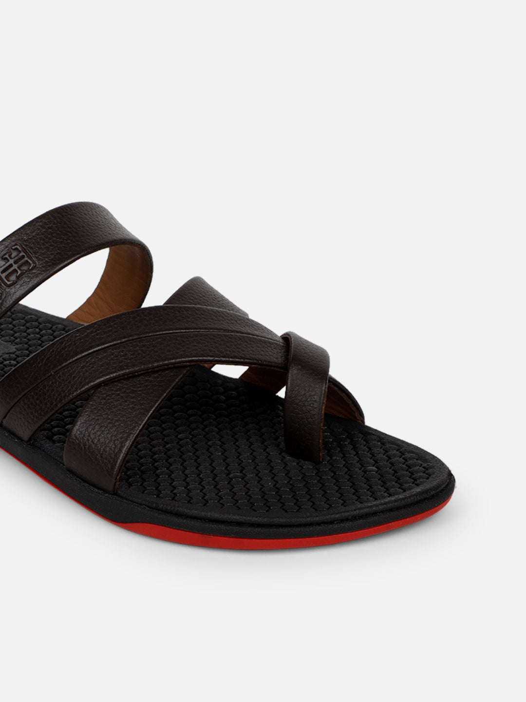 Leather Brown sandal for men