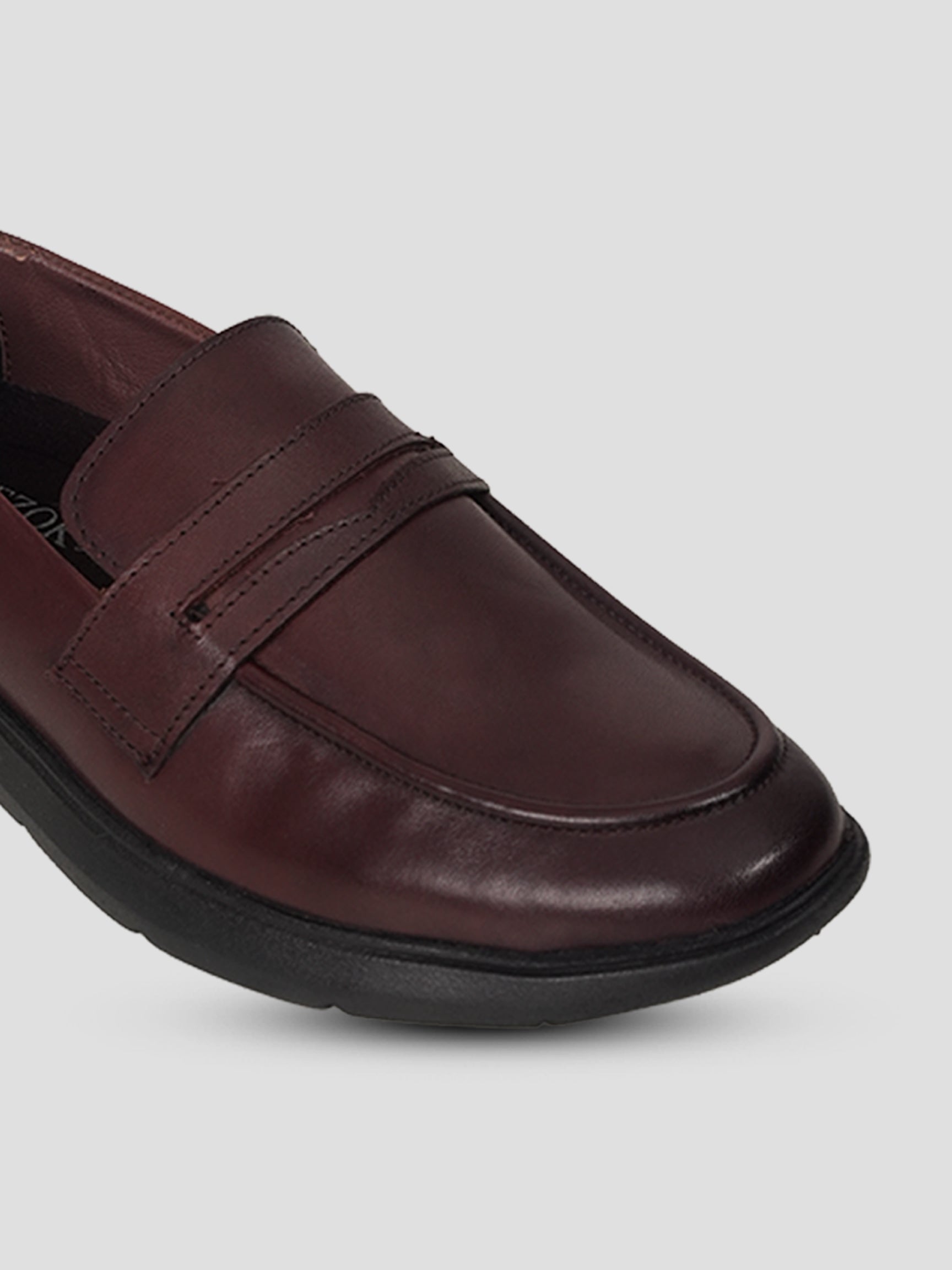 Ezok Men's Leather Casual Slip-On Shoes | Comfortable & Easy to Wear