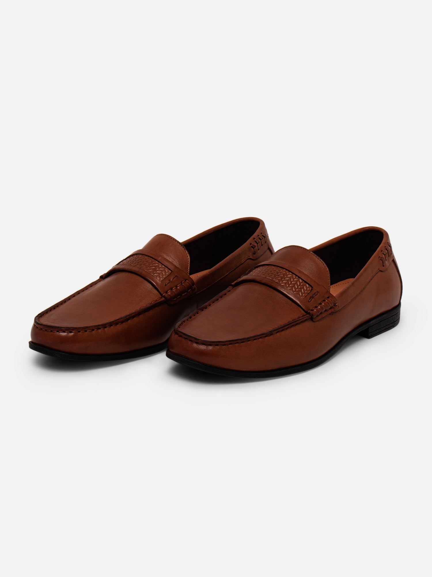 Ezok Leather Loafer Shoes For Men