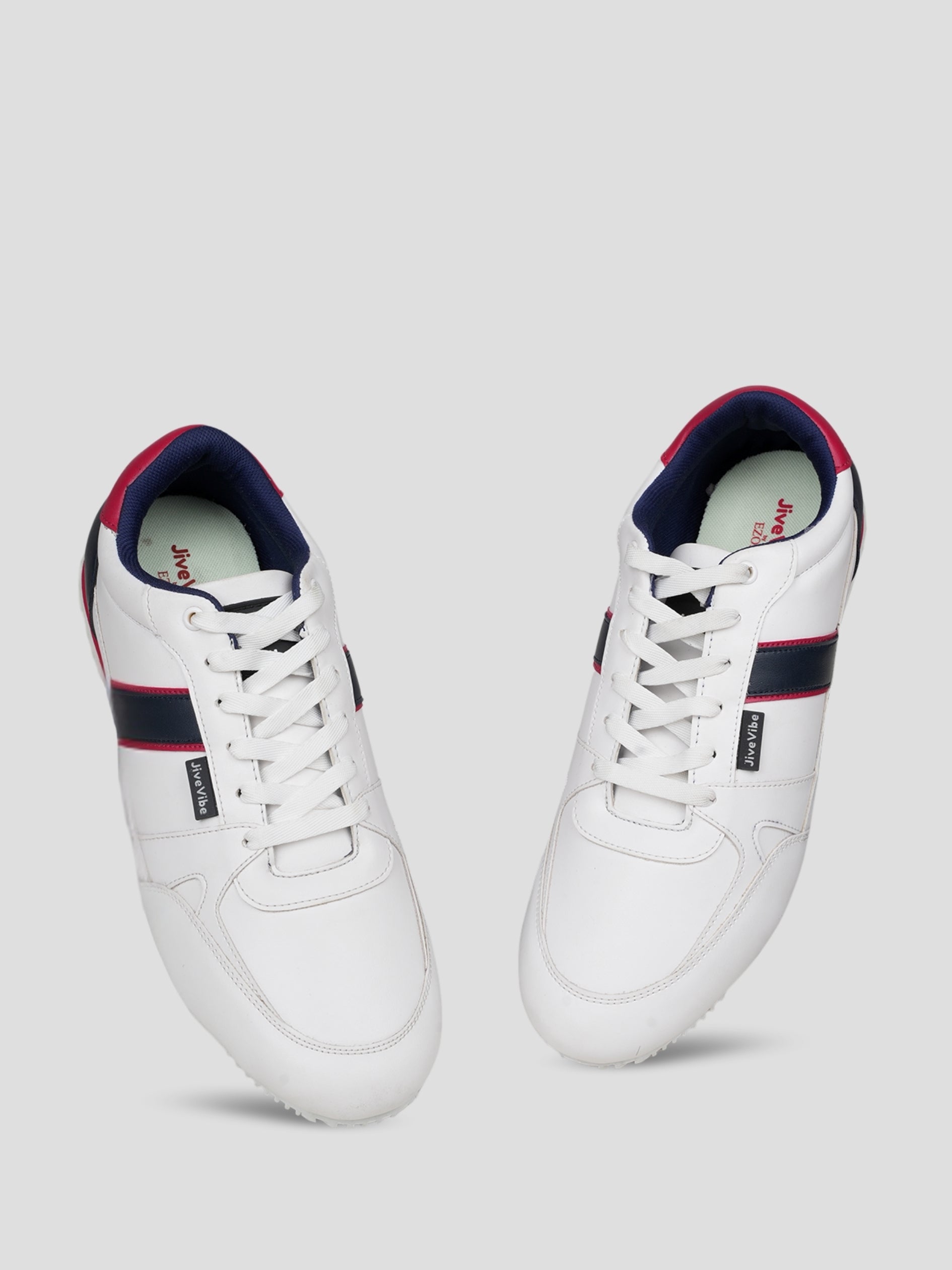 JiveVibe Men's Lace-Up Sneakers – Stylish & Comfortable