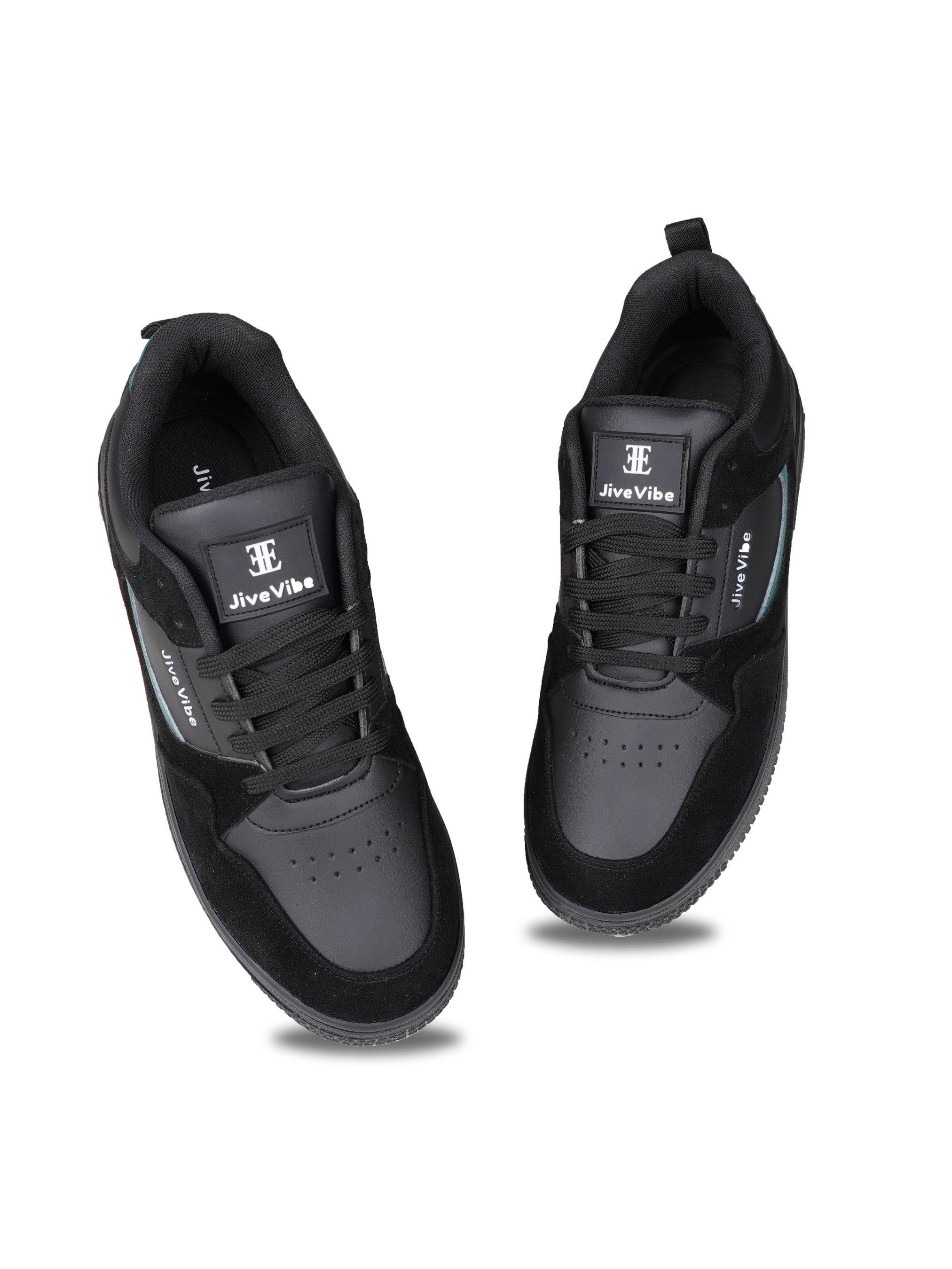 JiveVibe Men’s Synthetic Sneakers - Trendy & Comfortable