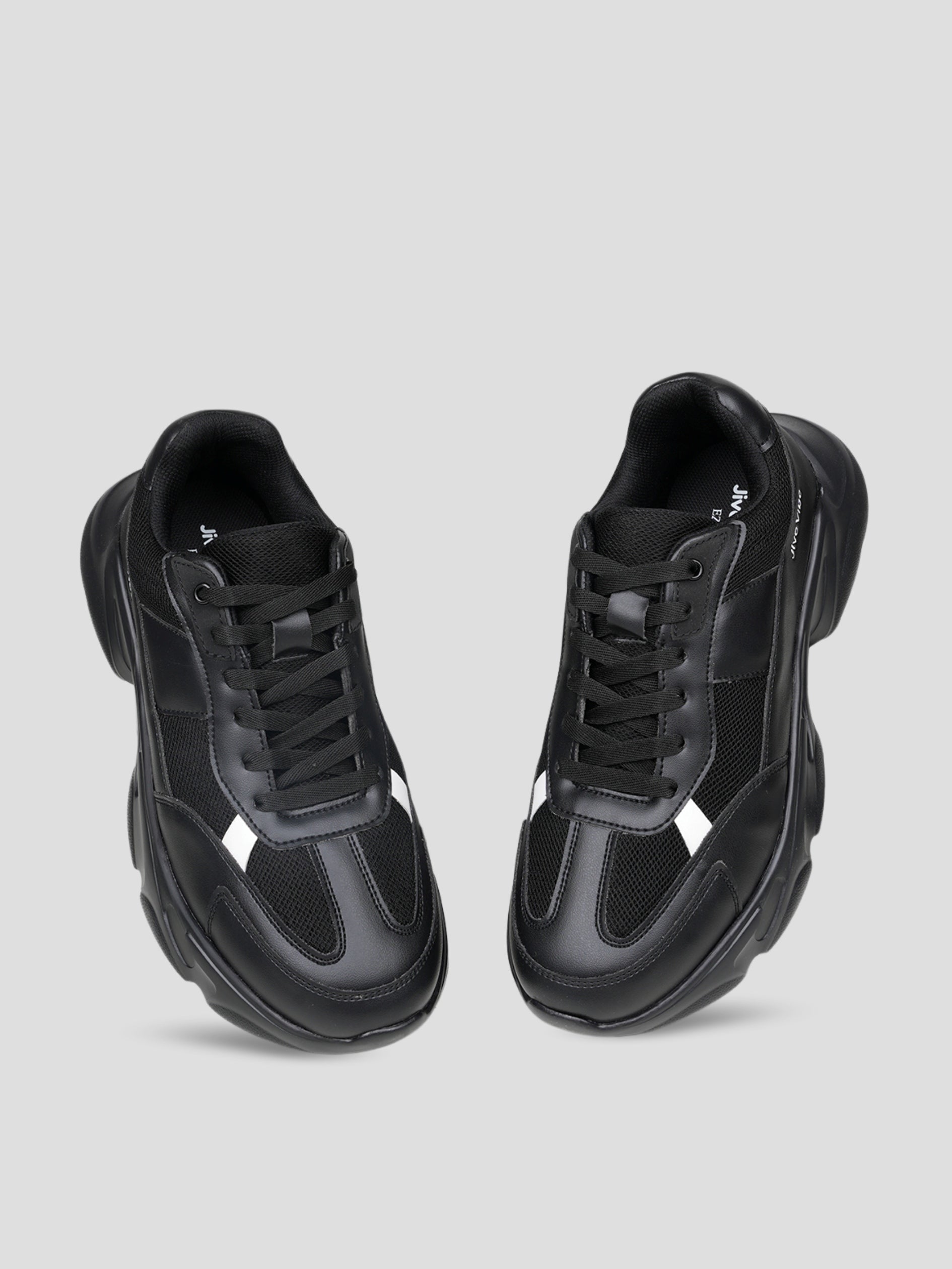 JiveVibe Men's Lace-Up Sneakers – Stylish & Comfortable