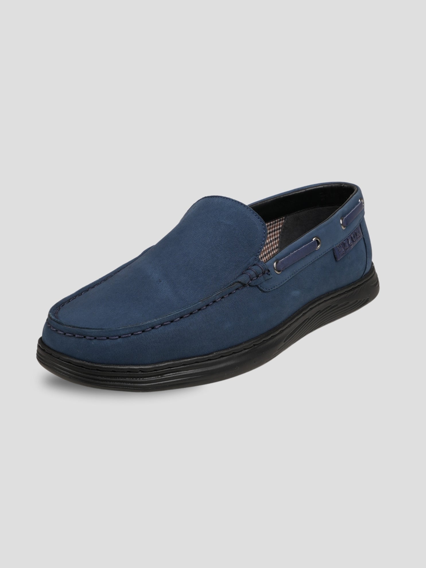 Ezok Men's Leather Slip-On Casual Shoes - Effortless Style & Comfort