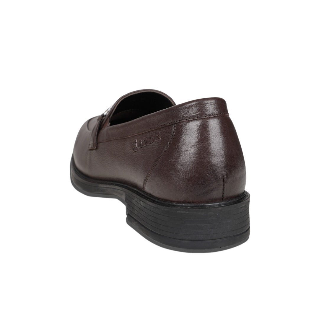 Ezok Men Leather Slip-On Casual Shoes