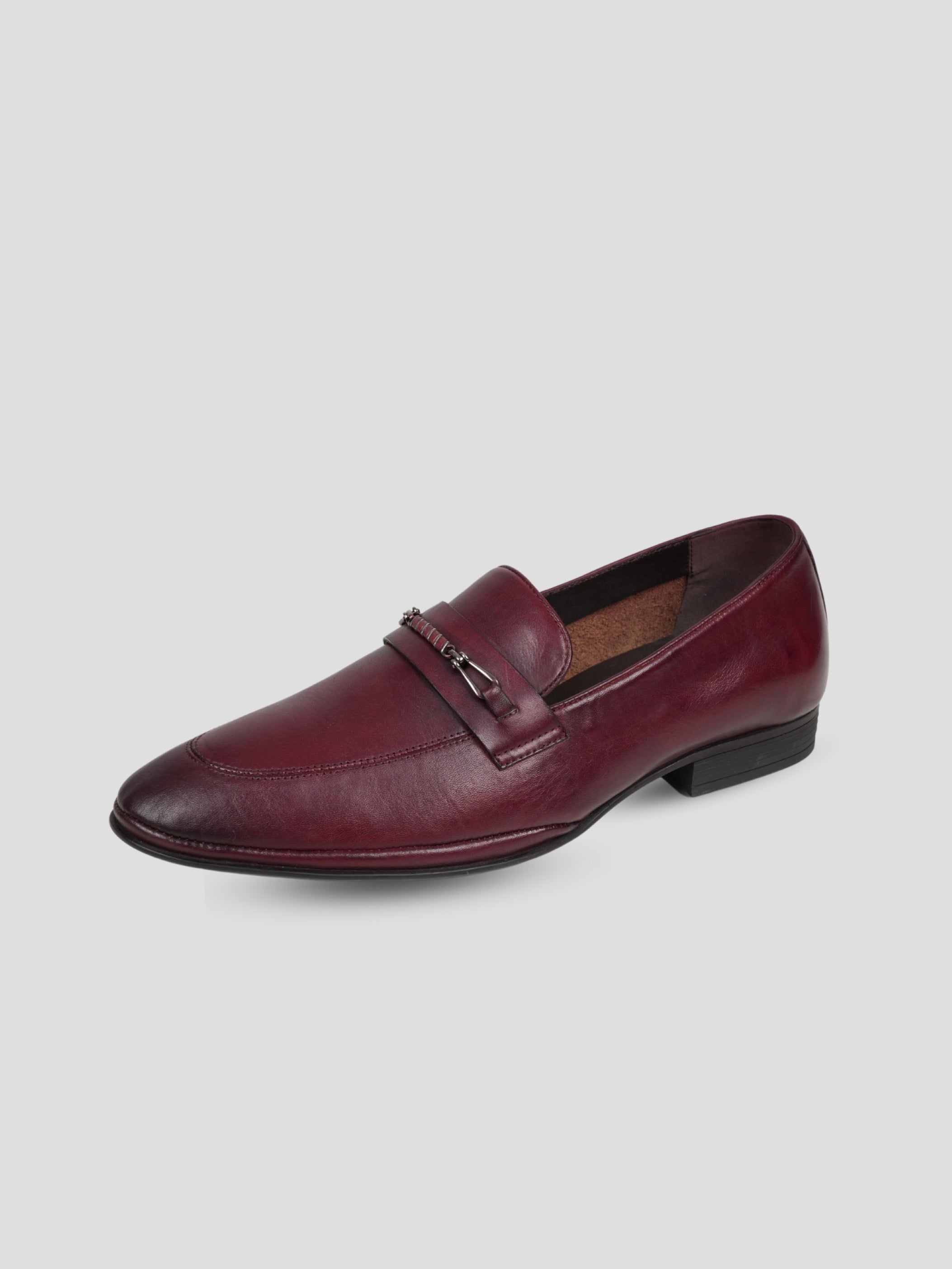 Ezok Man Leather Casual Slip On Shoes