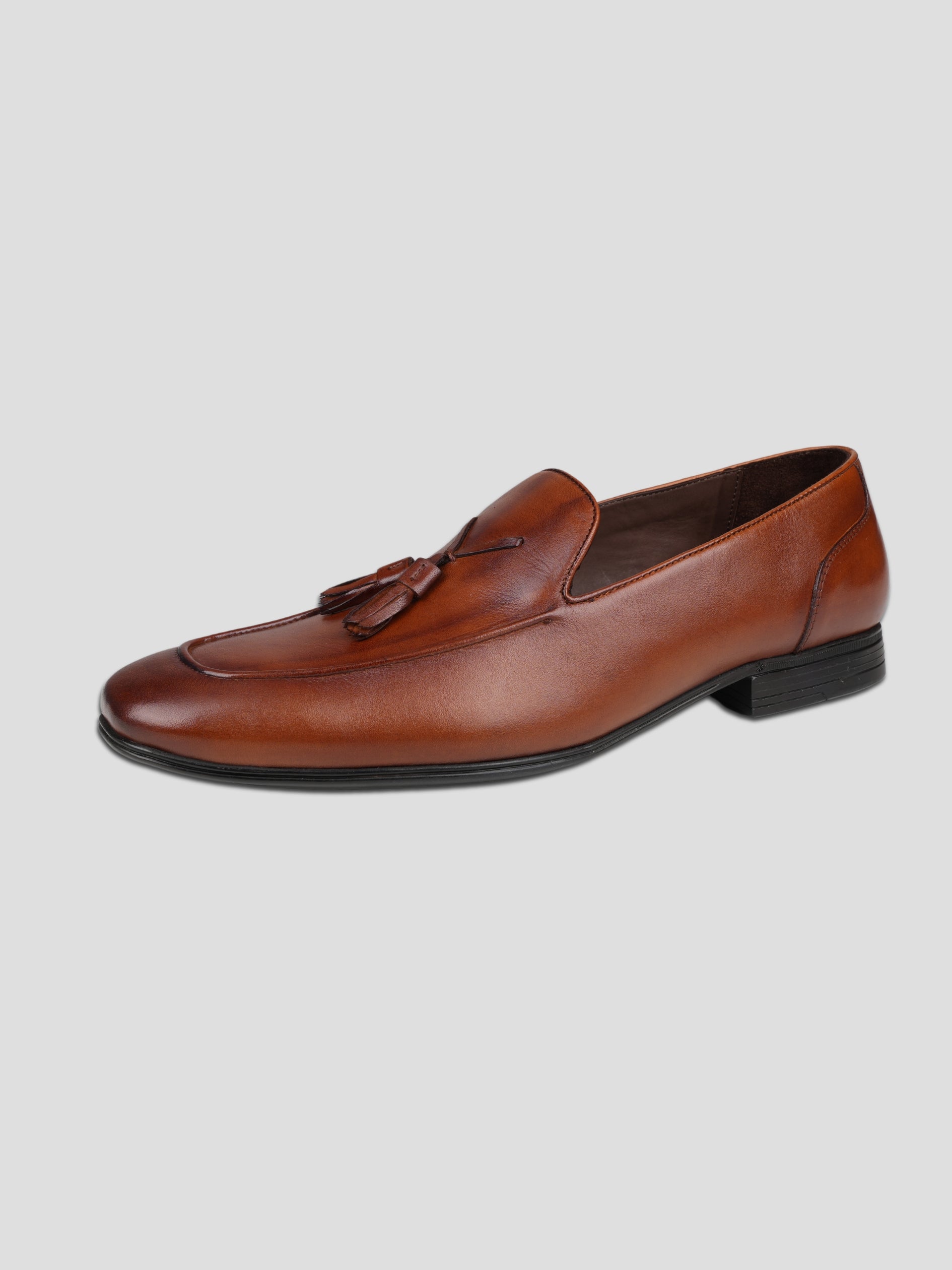 Ezok Men Leather Lace-Up Casual Shoes