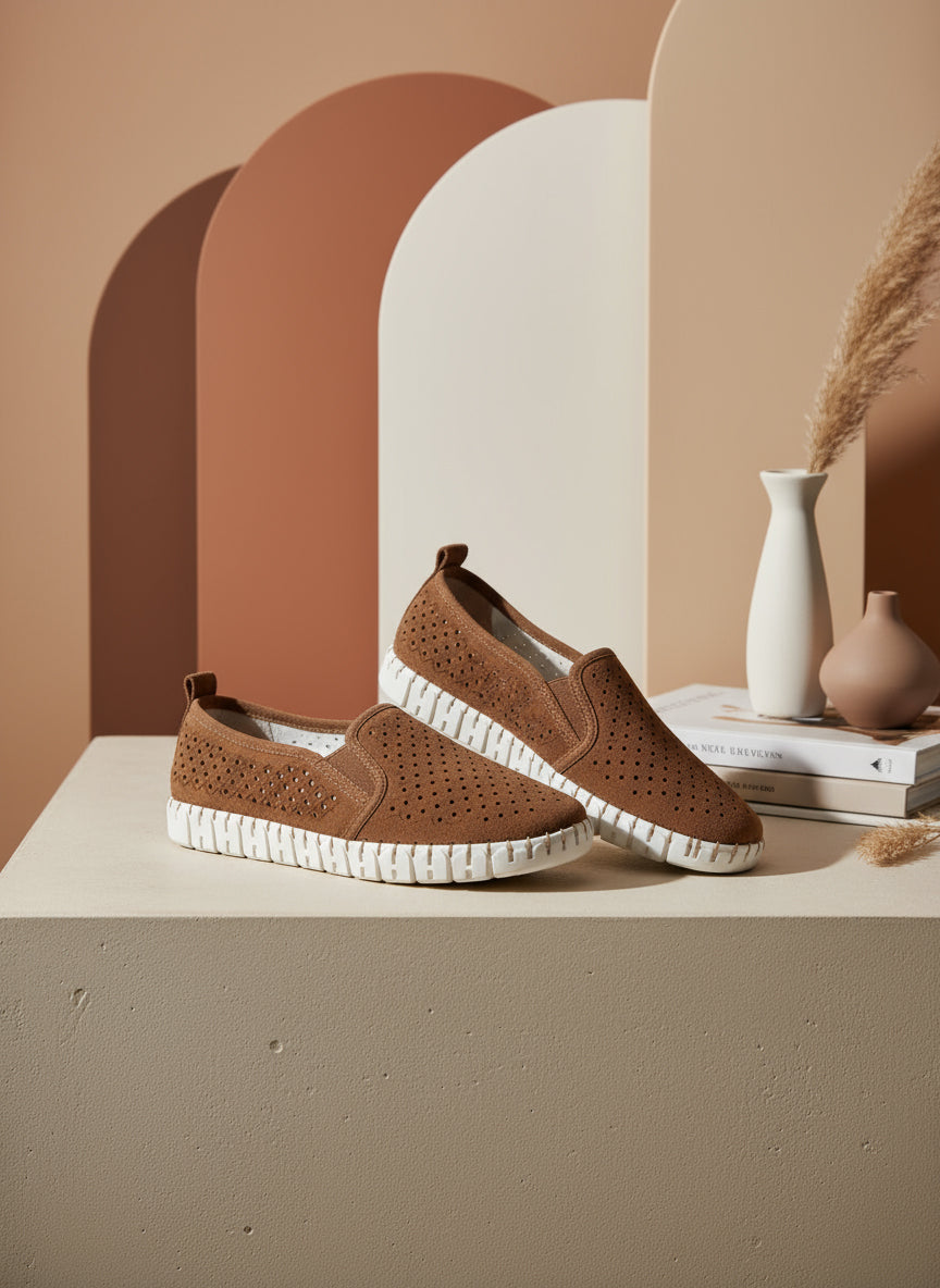 Women Trendy Casual Loafers for Daily Wear with Cushioned Insole and Strong Grip