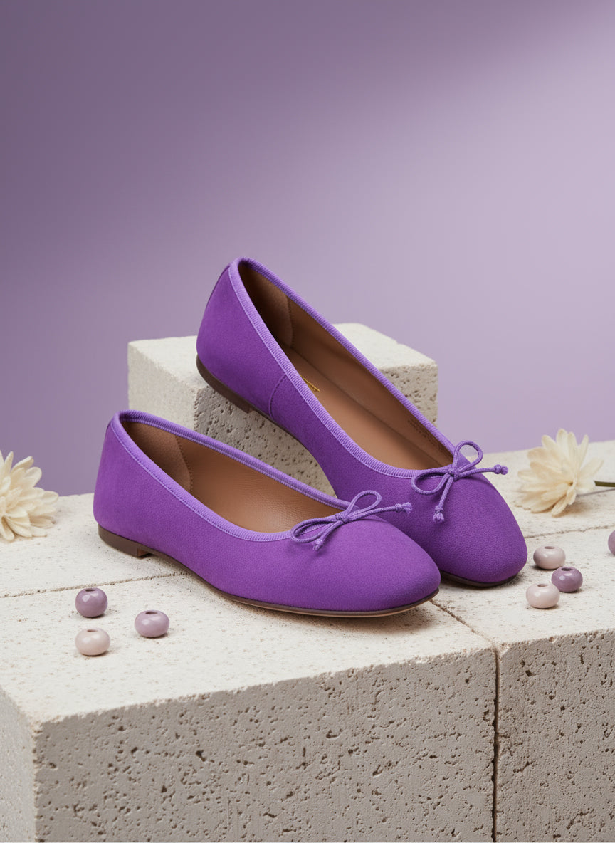 Women Casual Comfortable Ballerina with Soft Cushion and Flexible rubber Sole