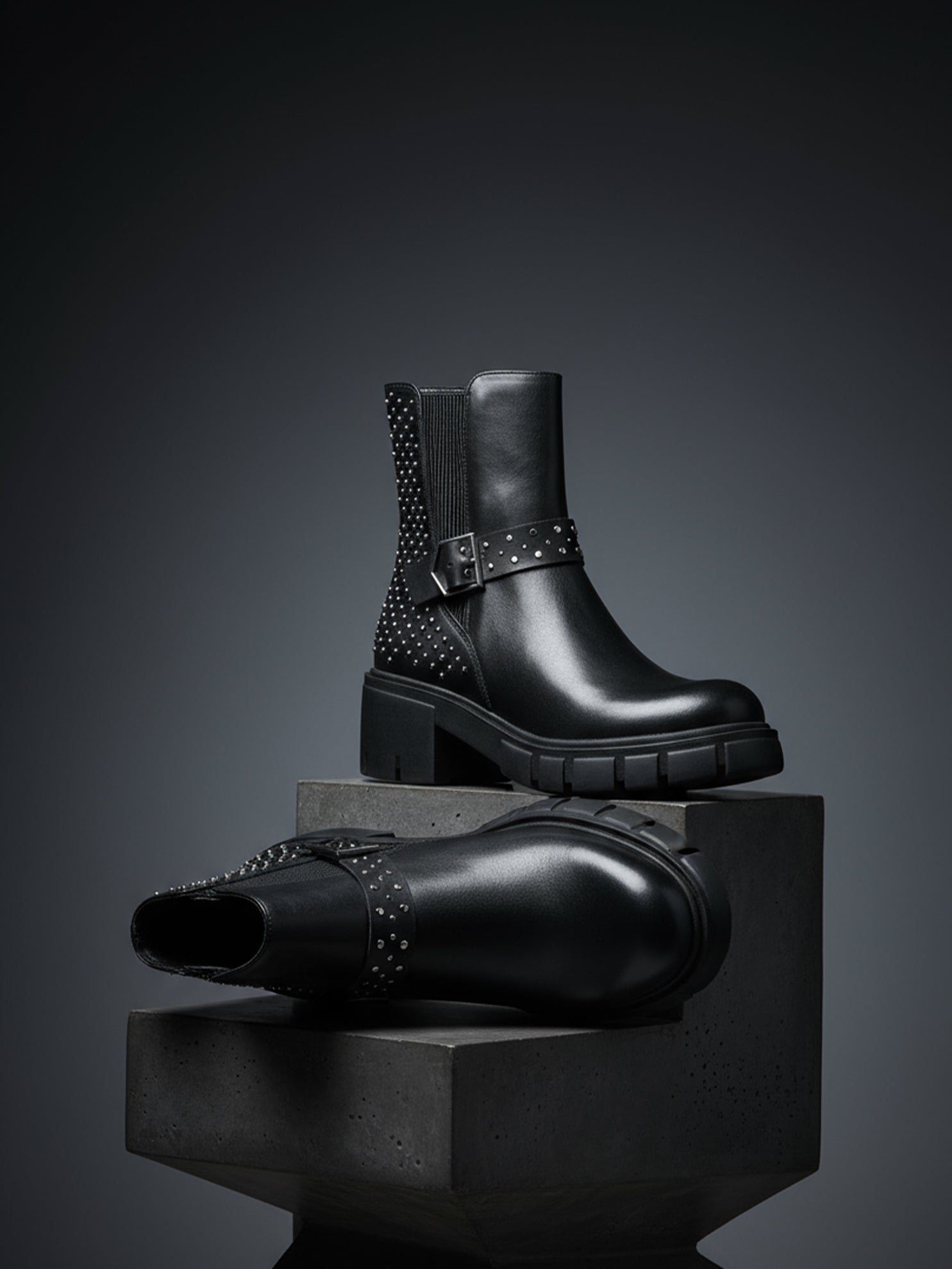 Ezok Women's Casual Leather Boots | Stylish Lace-Up Design with Cushioned Insole | Durable, Comfortable & Trendy for Daily Wear