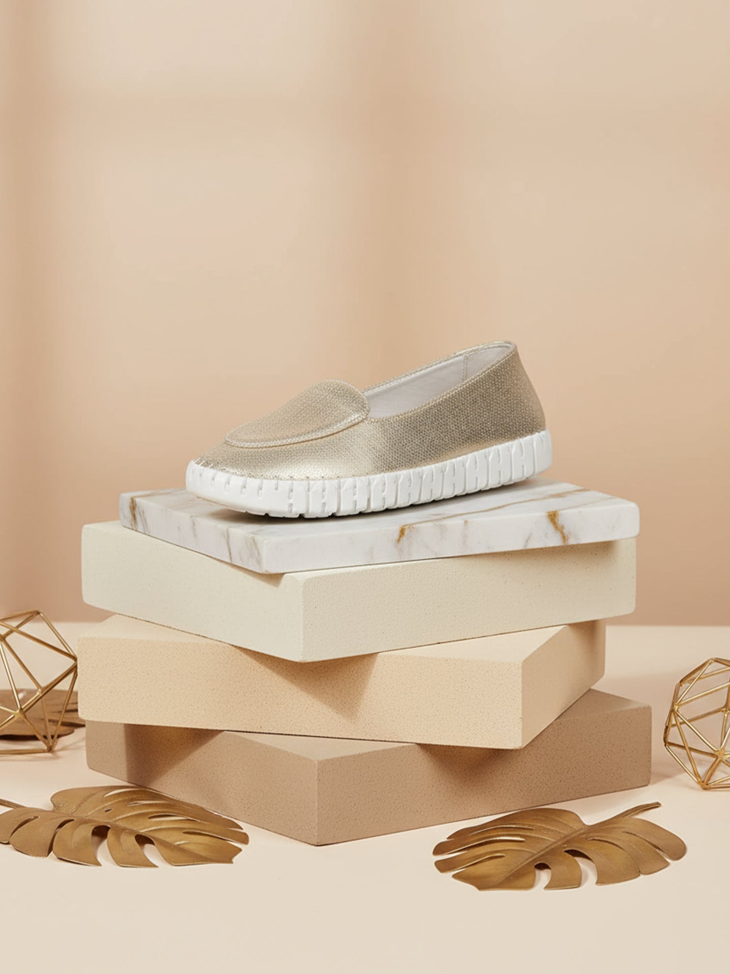 Ezok Women's Leather Casual Loafers | Stylish Slip-On Design with Cushioned Insole | Durable, Comfortable & Trendy for Daily Wear