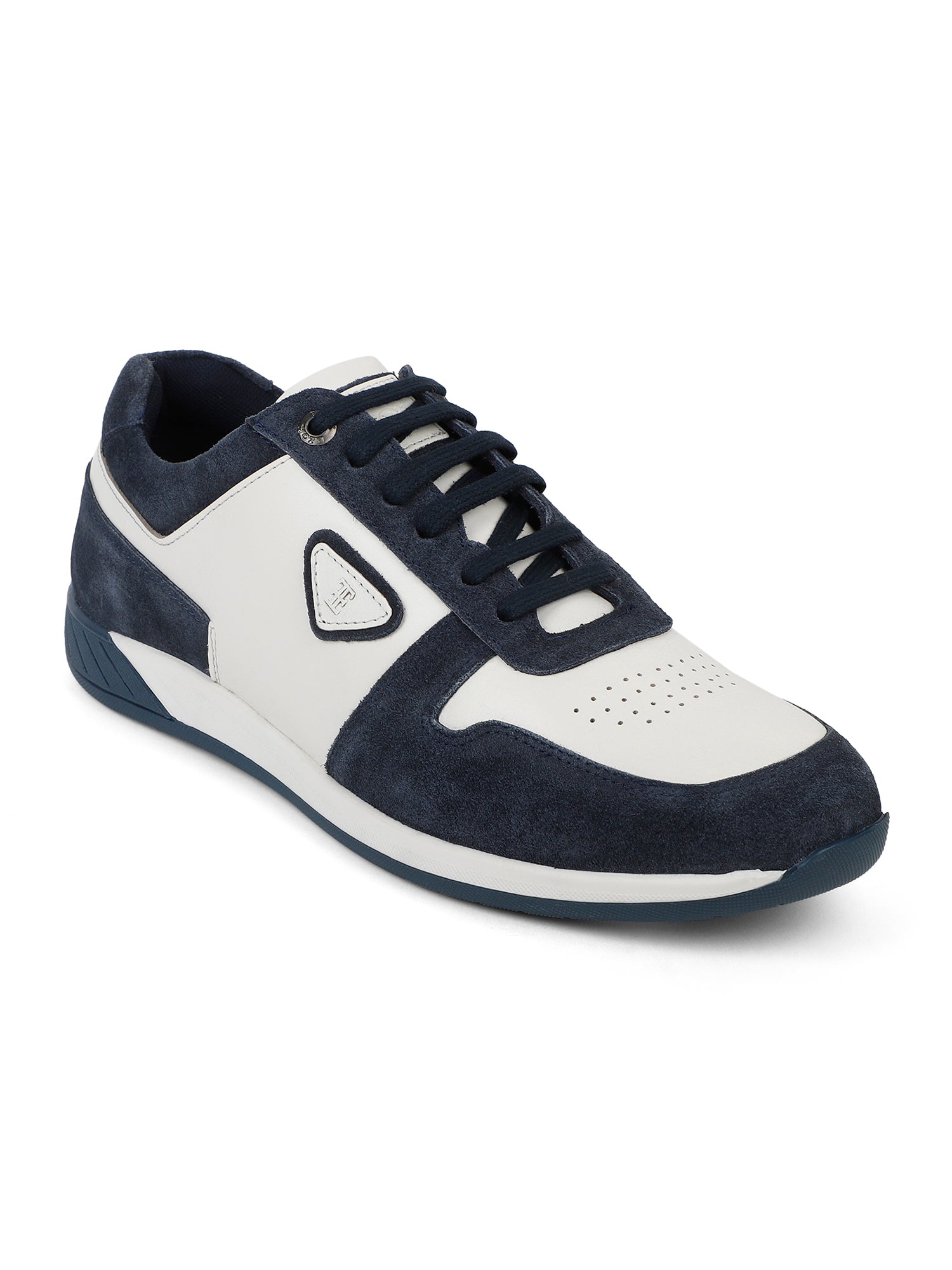Ezok Men White/Blue Sneaker Casual Shoes