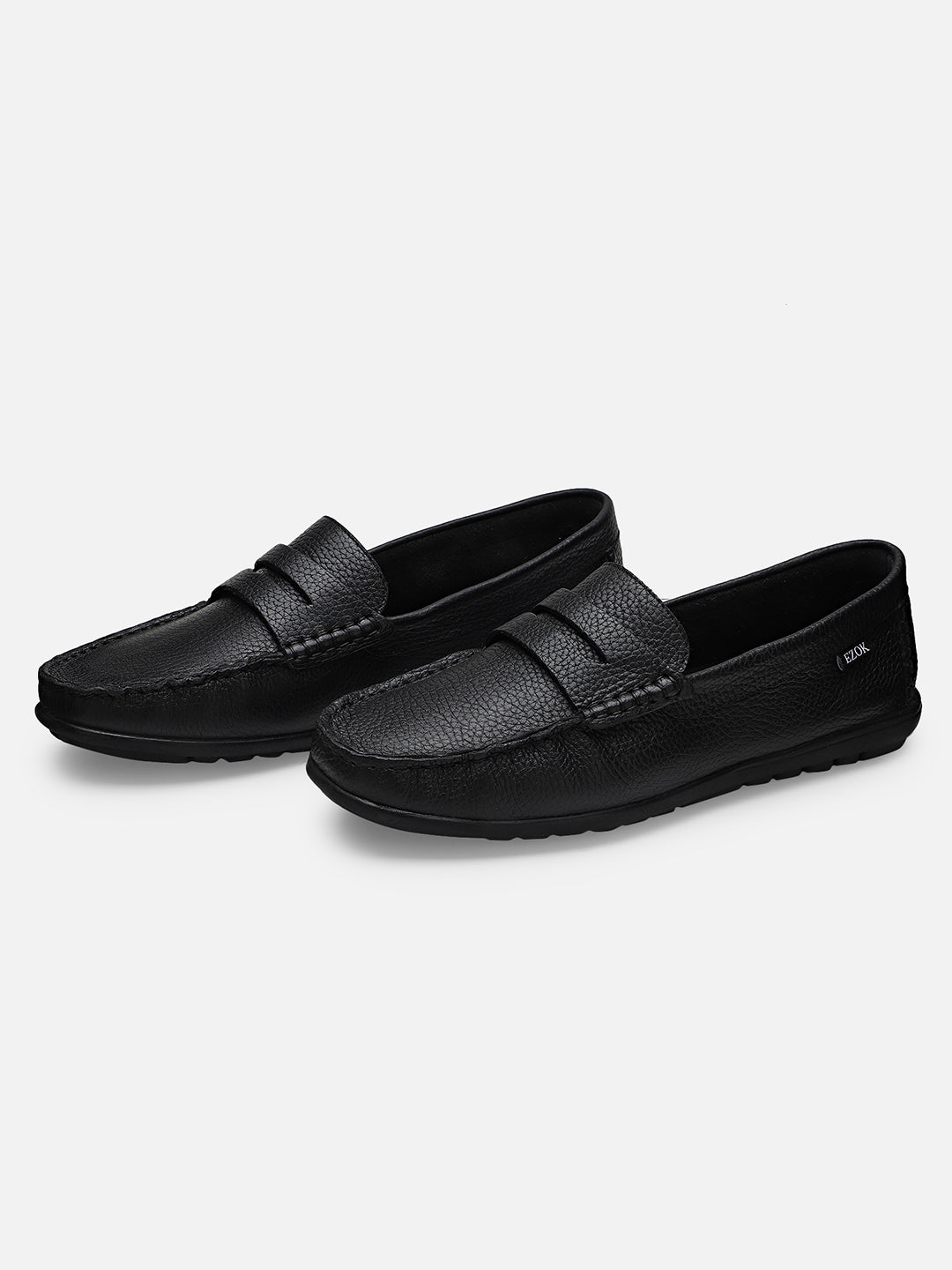 Ezok Men Black Casual Shoes