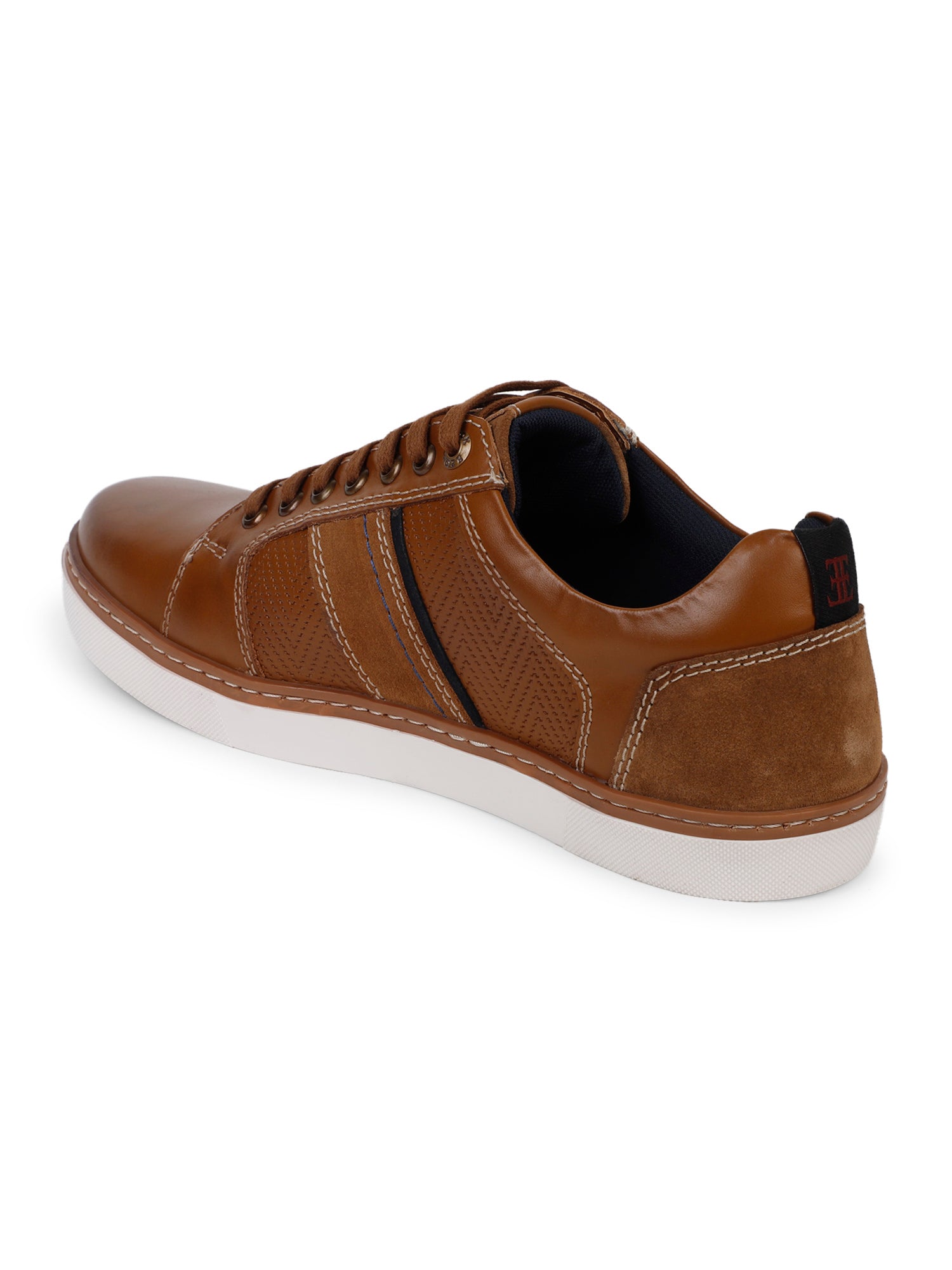 Ezok Men Tan Sneaker Casual Shoes