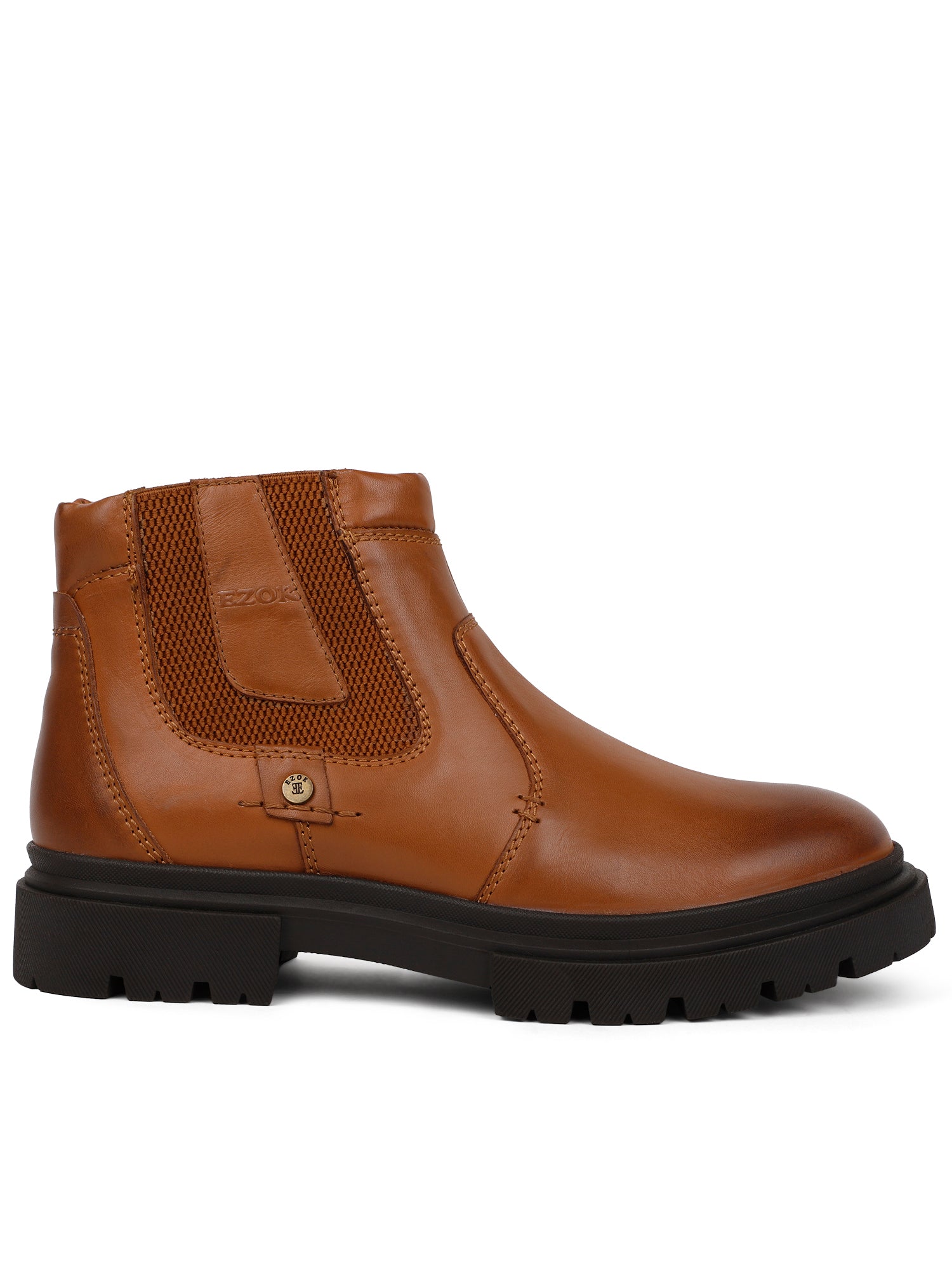 Ezok Stan Tan Chelsea Casual Boots Shoes