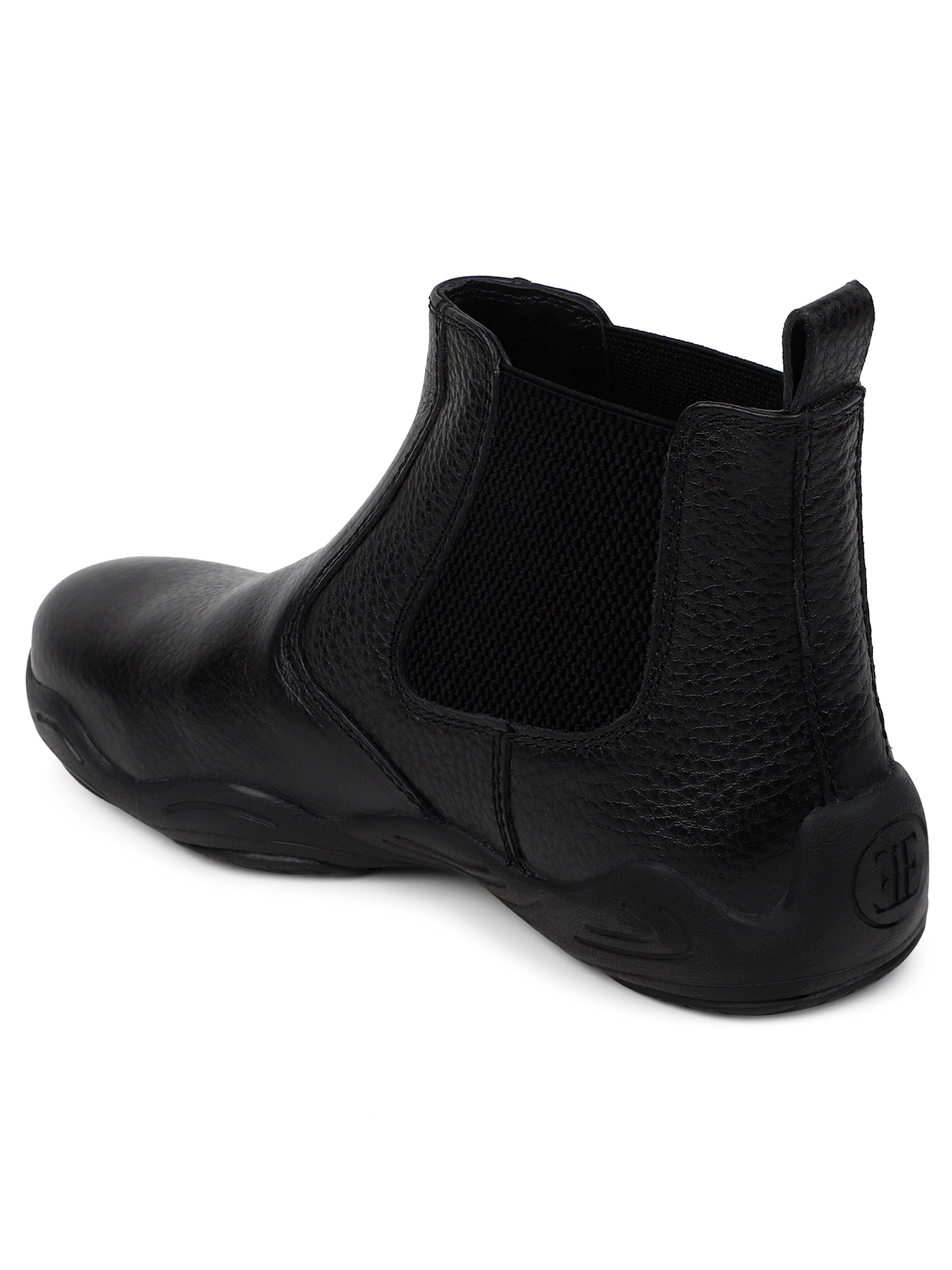 Ezok Strech black chelsea casual booots shoes