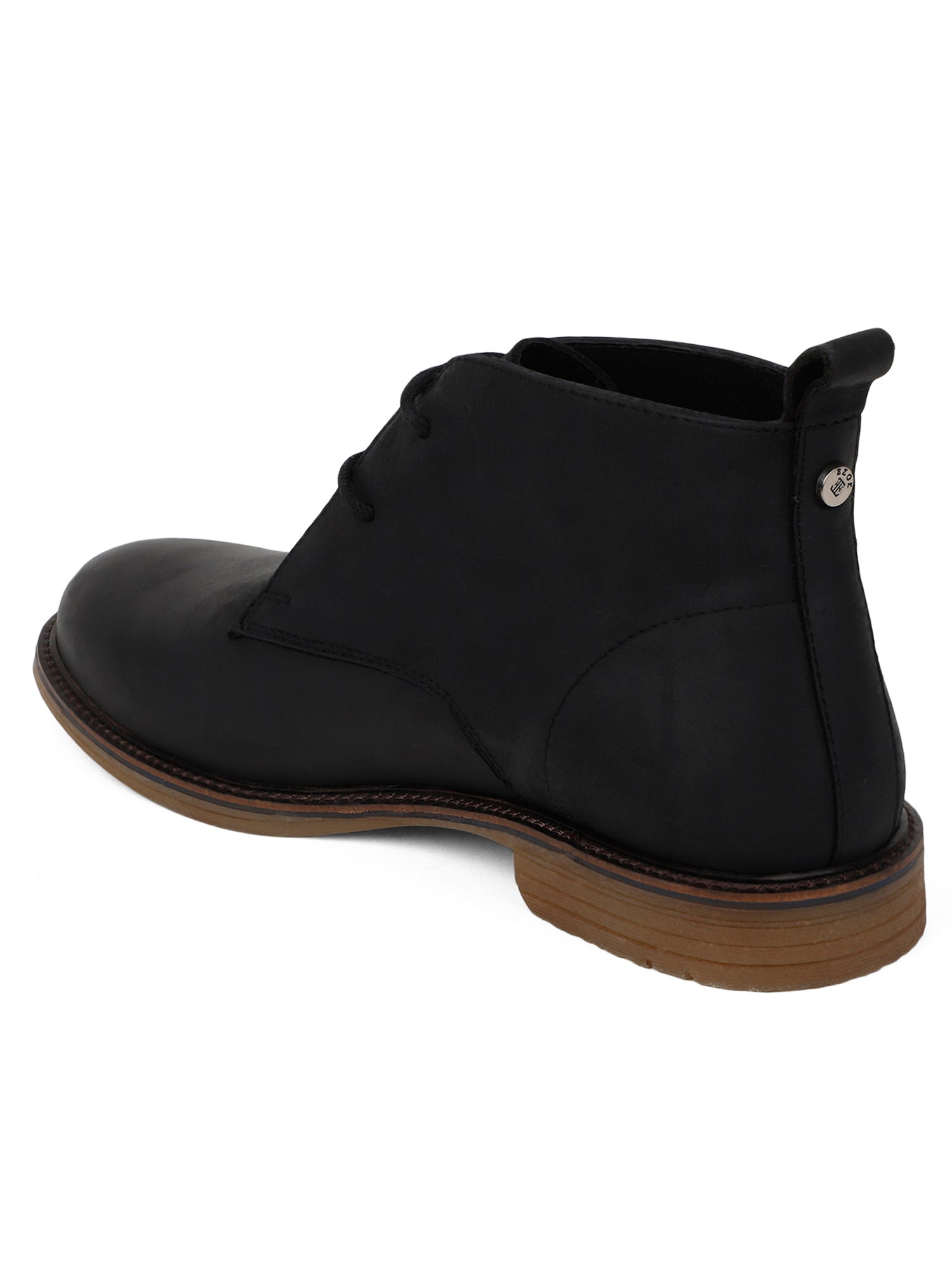 Ezok Black Stan Casual Boots Shoes