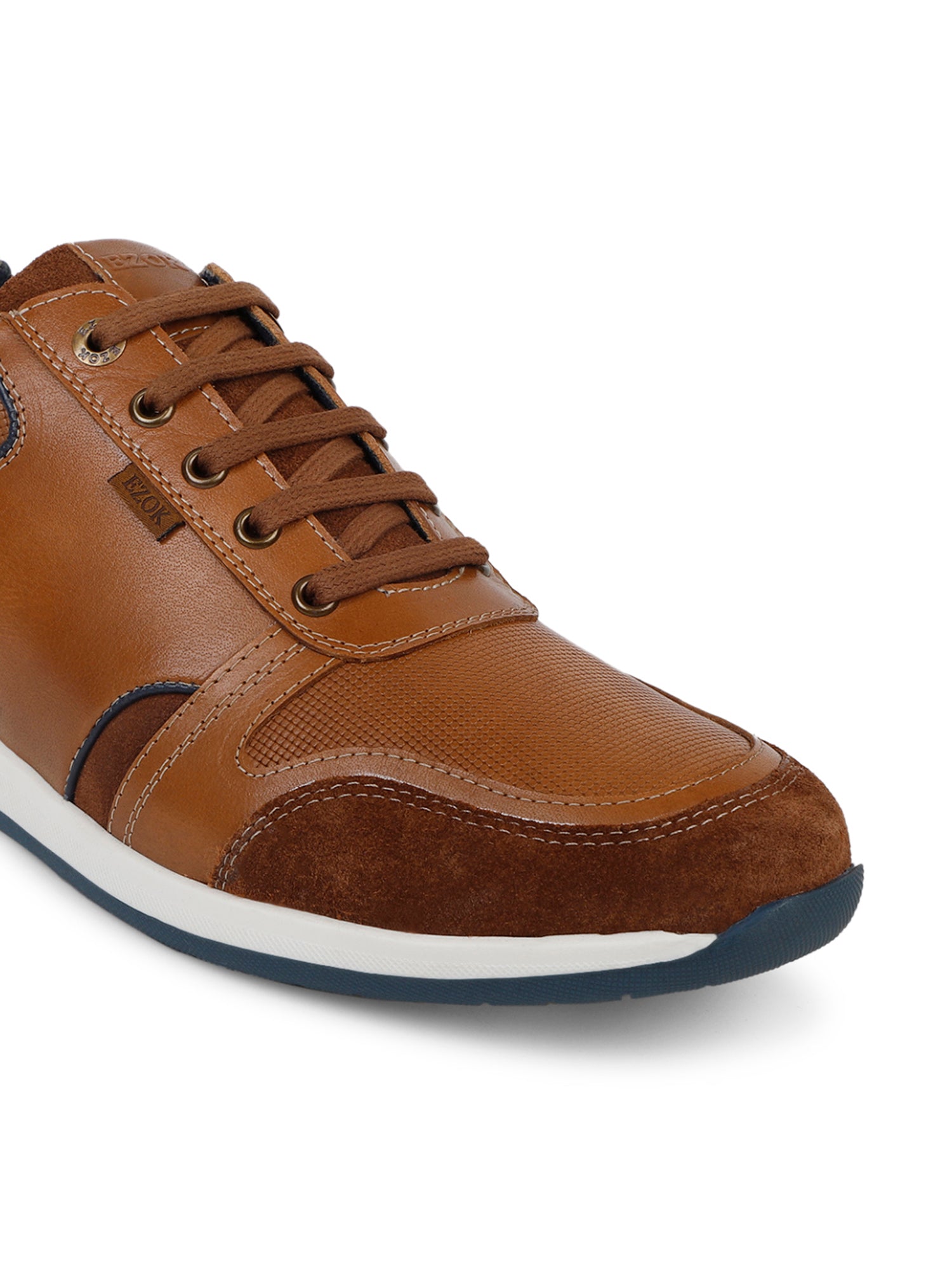 Men's - Tan - Brown - Leather - Cupsole Sneakers – LANX
